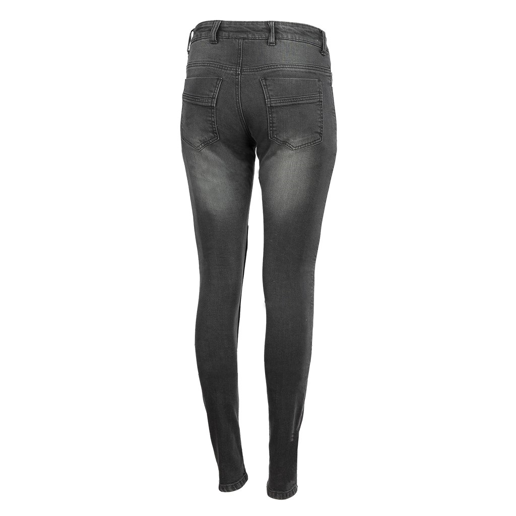 Дамски мото дънки SECA ATHENA SLIM FIT BLACK — снимка 2
