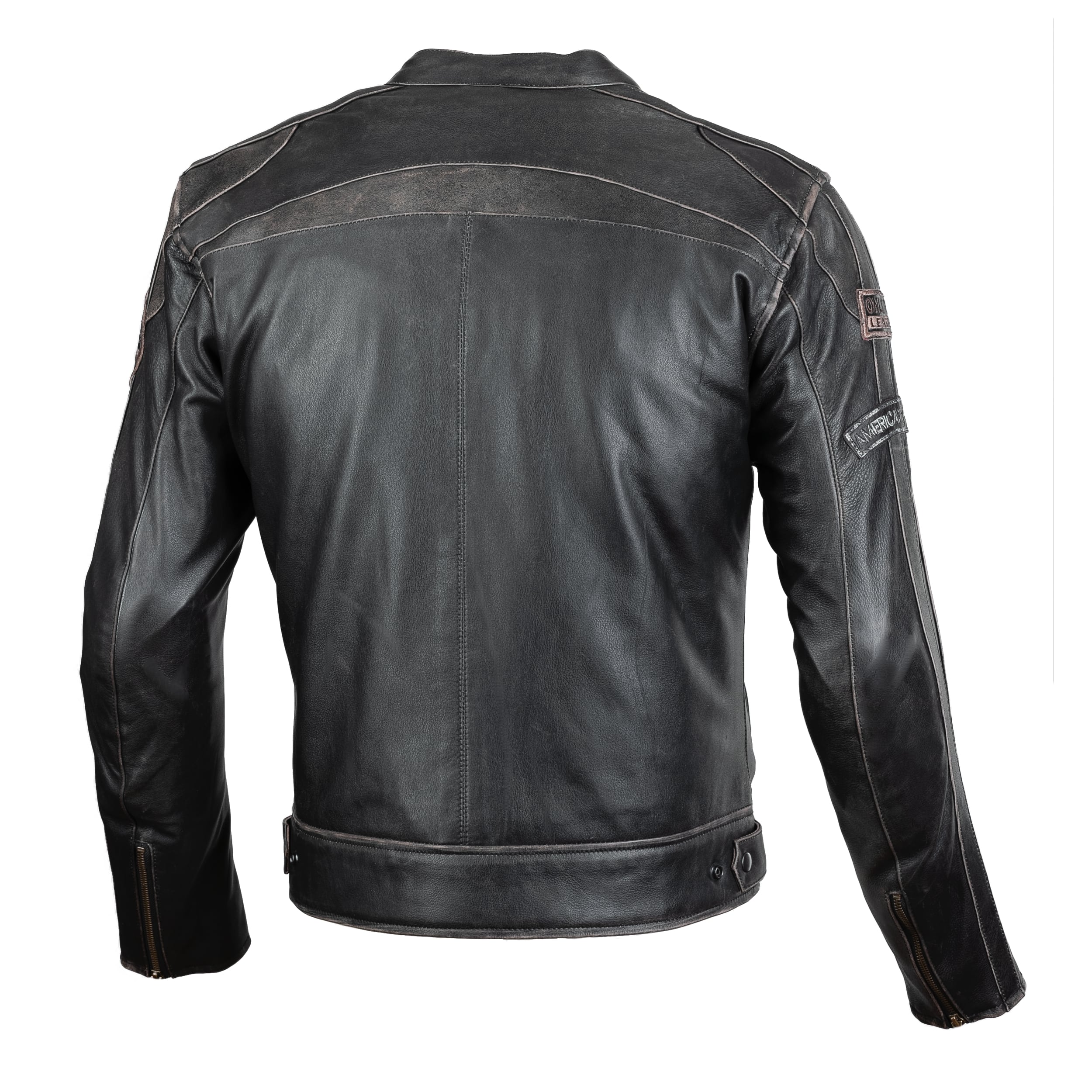 Кожено яке SECA AVIATOR II BLACK — снимка 2