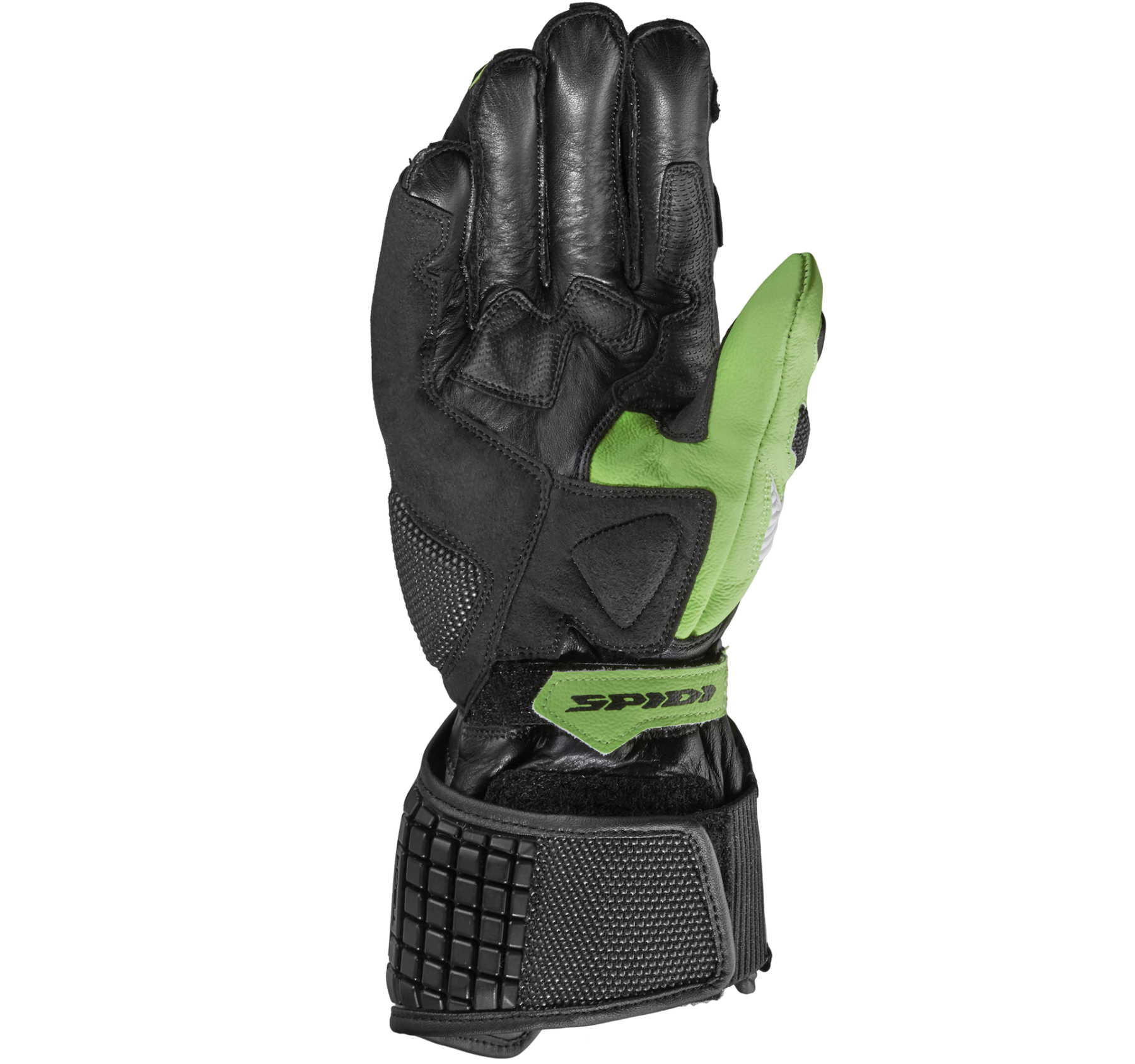Мото ръкавици SPIDI CARBO 5 BLACK/KAWA GREEN — снимка 2