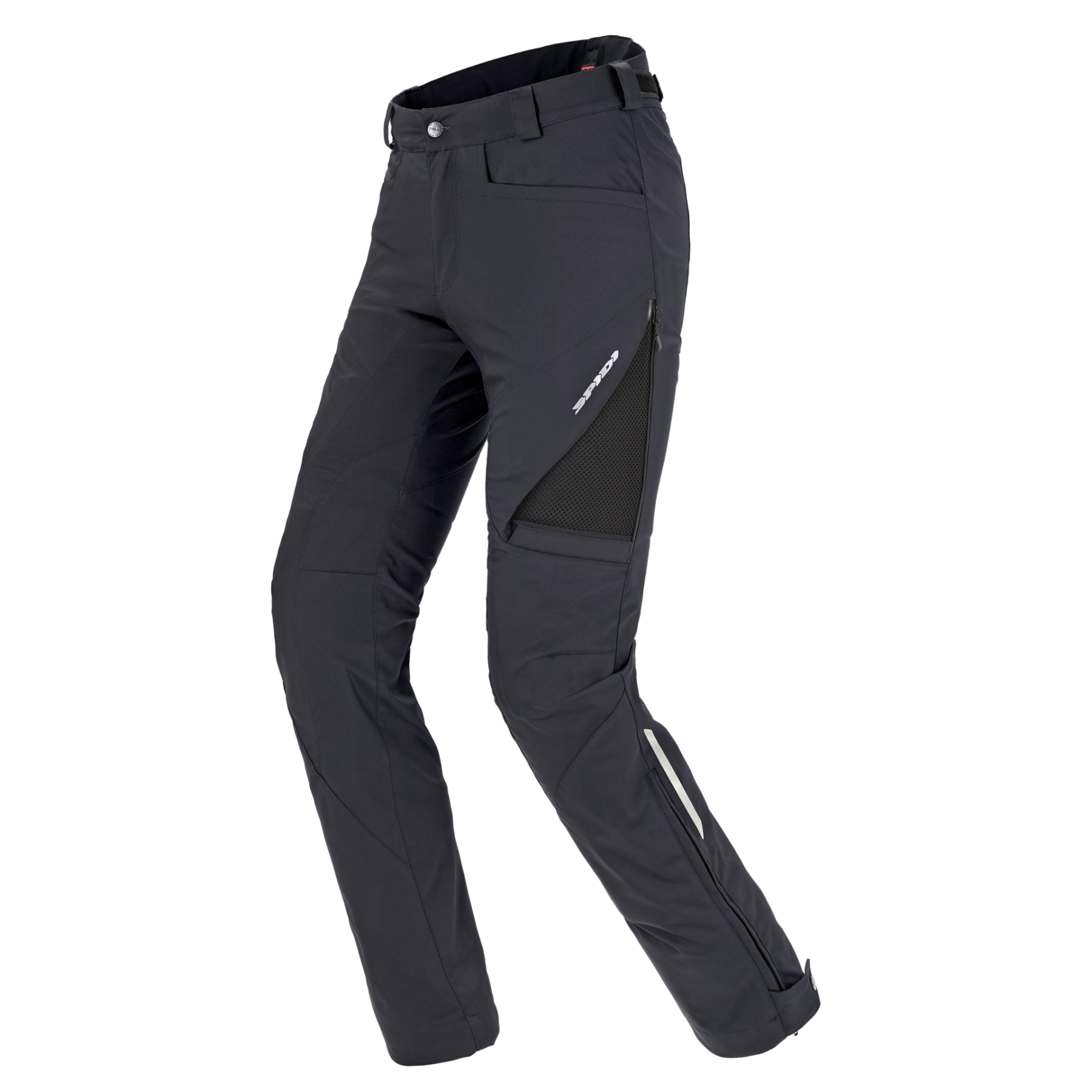 Текстилен мото панталон SPIDI STRETCH BLACK — снимка 2