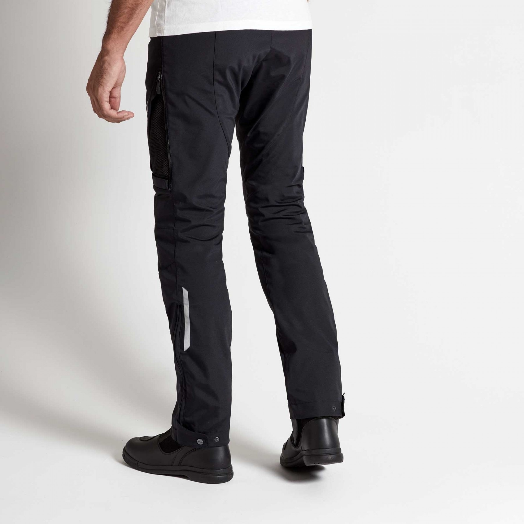 Текстилен мото панталон SPIDI STRETCH BLACK — снимка 6