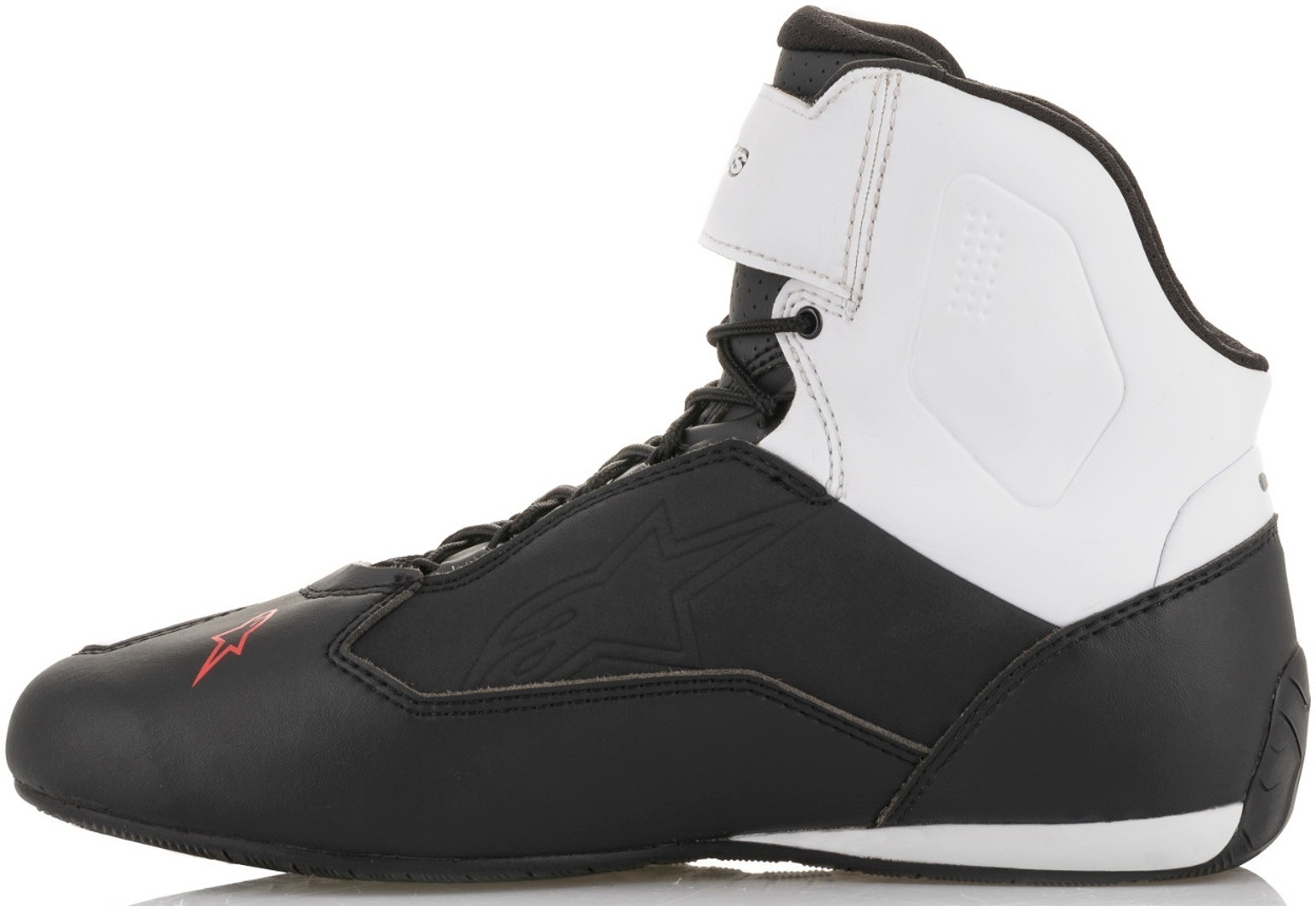 Мото боти ALPINESTARS FASTER-3 BLACK/WHITE/RED — снимка 4