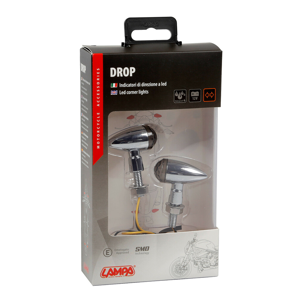 LED мигачи DROP CHROME - 90483 — снимка 2