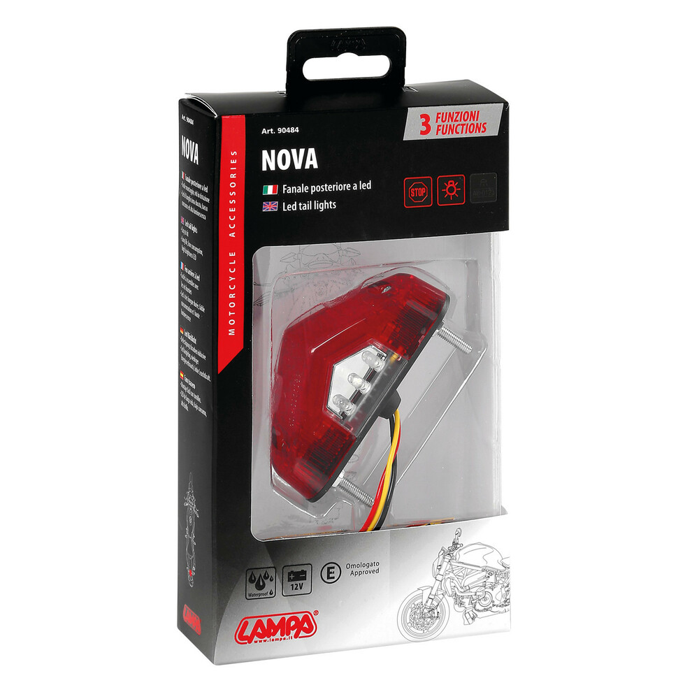 Задни светлини NOVA, 9 Leds 12V - 90484 — снимка 5