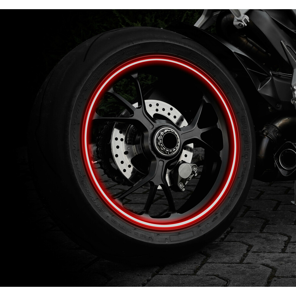 Светлоотразителна лента Reflective Red - 90529_2