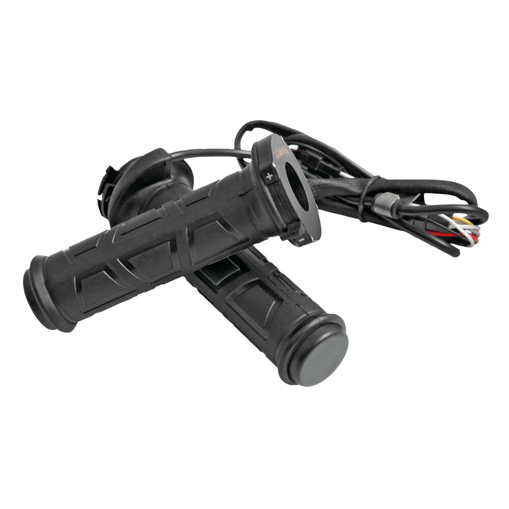 Мото ръкохватки с подгряване 12V Black - 90536