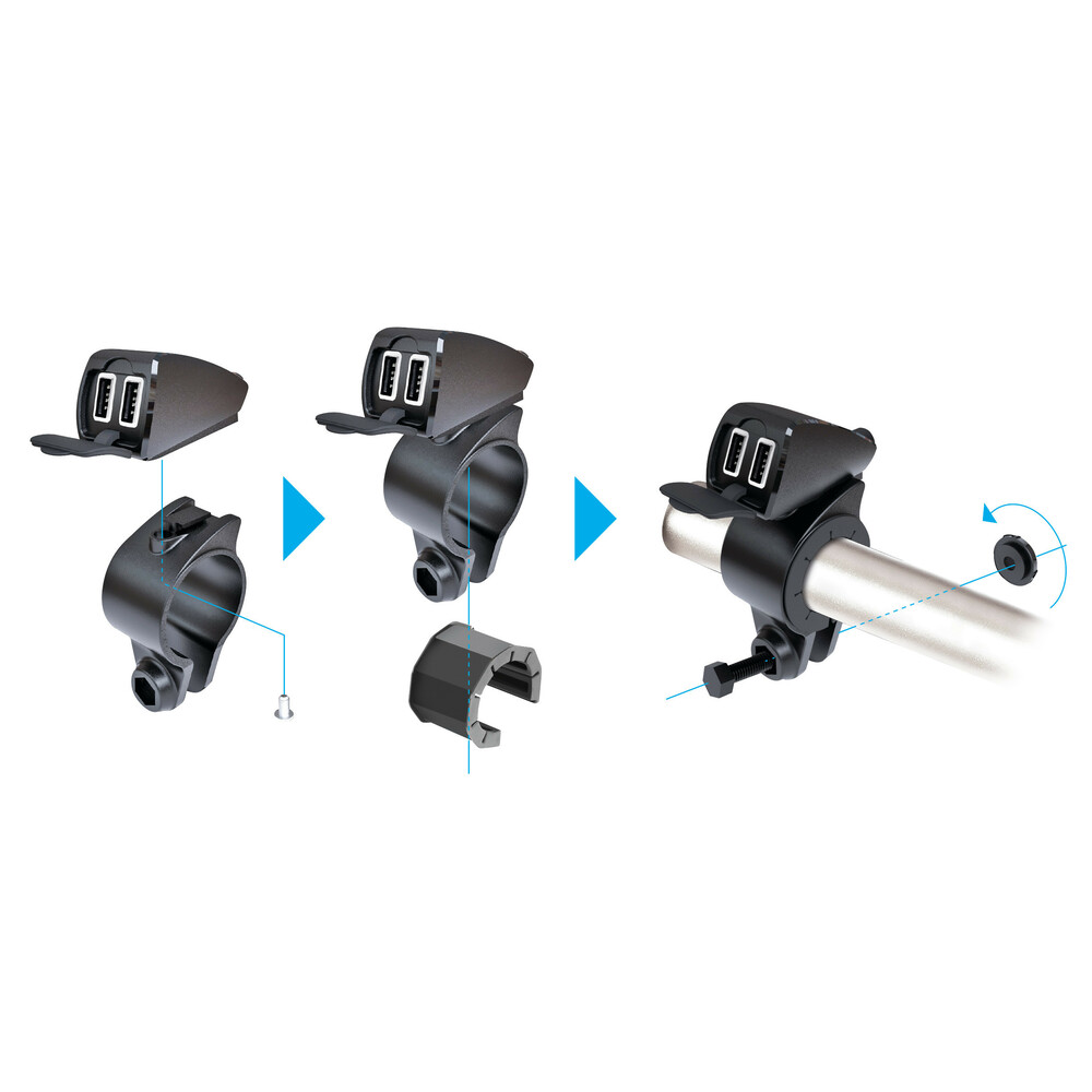 Зарядно устойчиво Usb-Fix Trek Ultra Fast Charge - 5400 mA - 12/24V 38828 — снимка 4