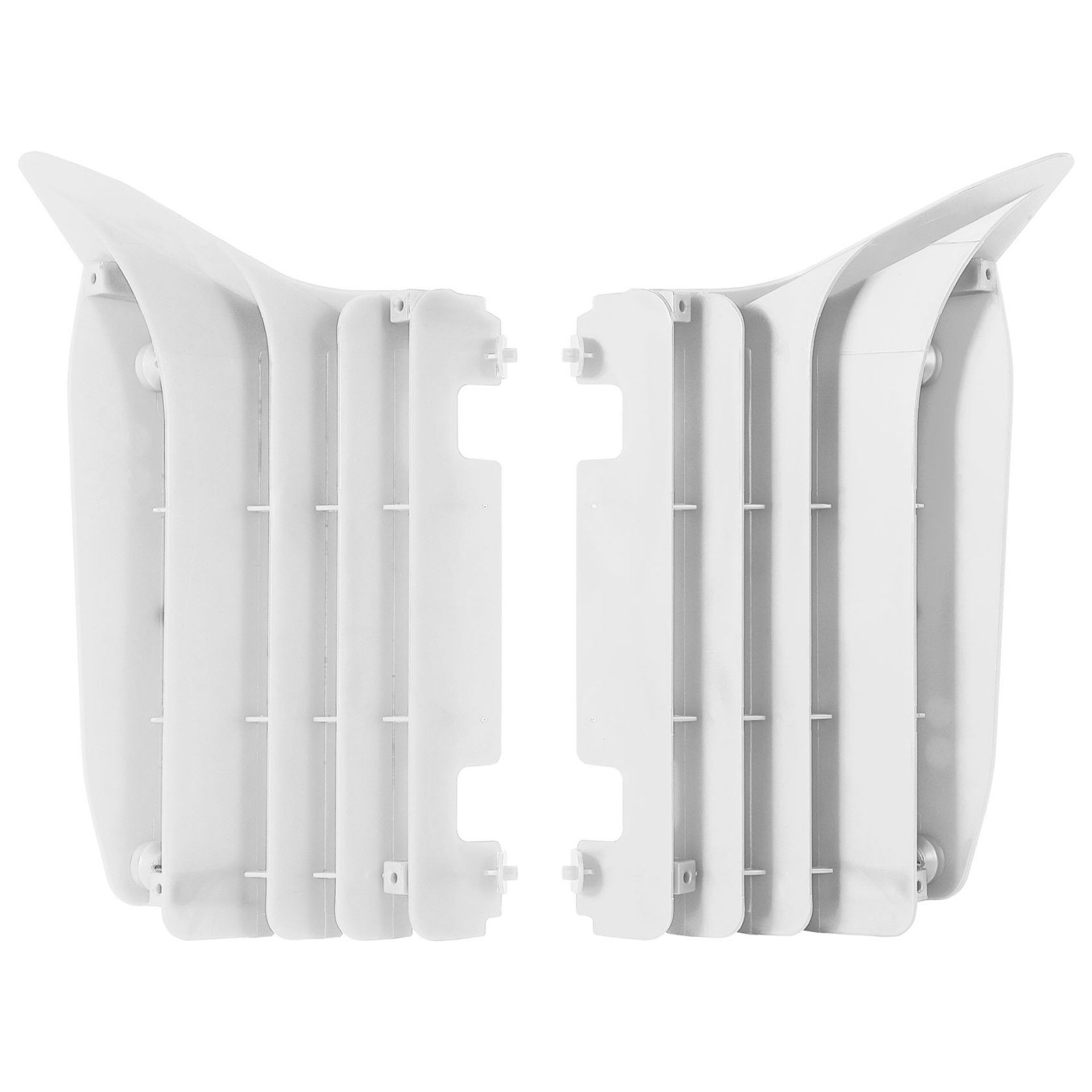 Преден предпазител за радиатор POLISPORT YAMAHA YZ250F (10-13) WHITE