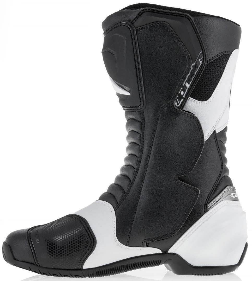 Ботуши ALPINESTARS SMX-S BLACK/WHITE — снимка 3