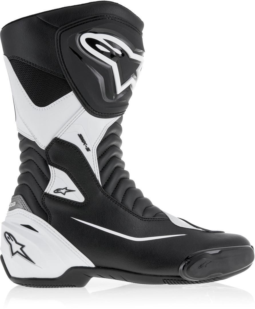 Ботуши ALPINESTARS SMX-S BLACK/WHITE — снимка 2