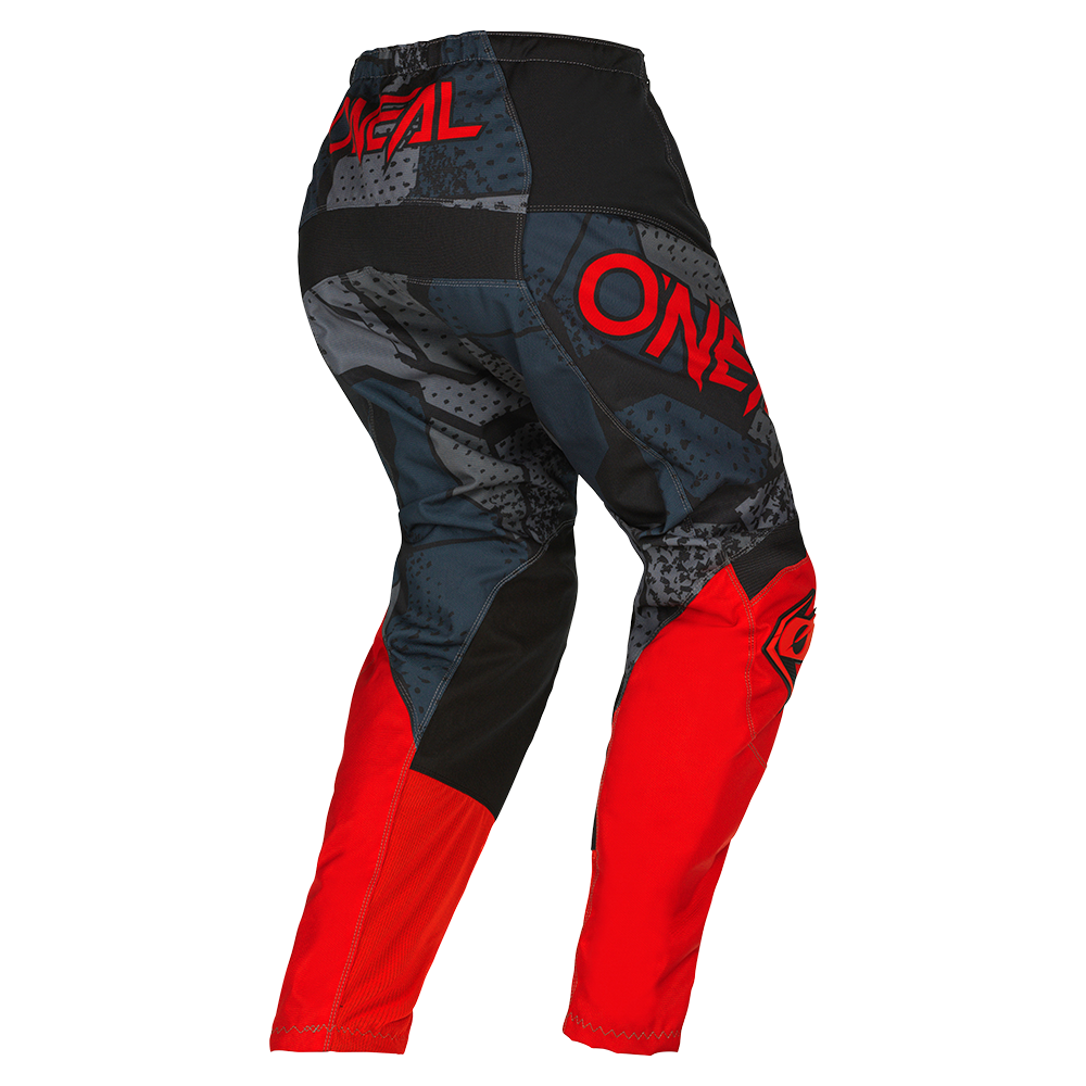 Детски мотокрос брич O'NEAL ELEMENT CAMO V.22-BLACK/RED — снимка 2
