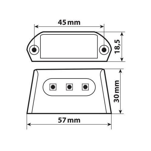 LED-Осветител за номер A-ion 90586 — снимка 3