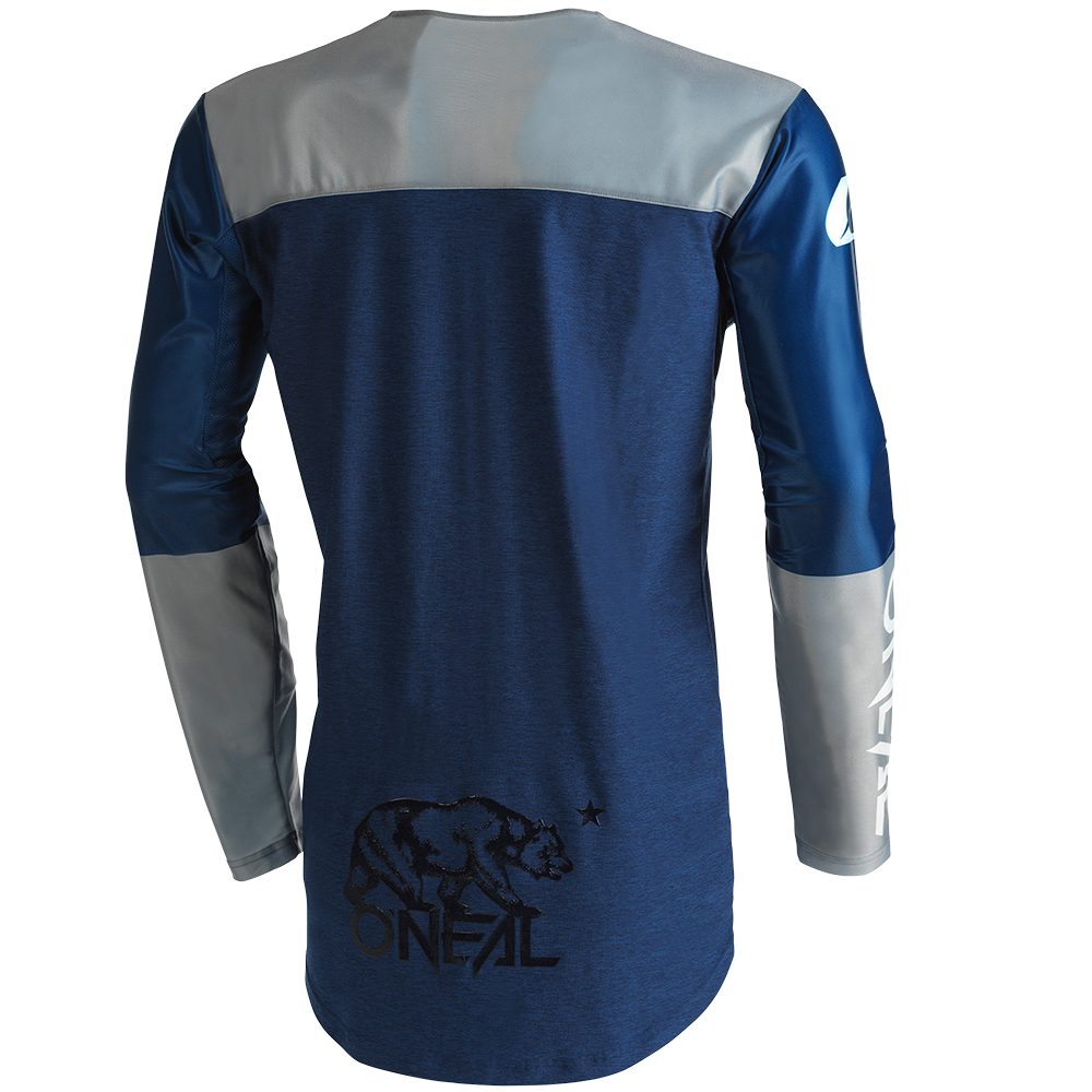 Мотокрос блуза O'NEAL MAYHEM HEXX V.22 BLUE/GRAY — снимка 2