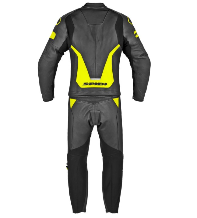Мото екип SPIDI LASER TOURING BLACK/FLUO — снимка 2