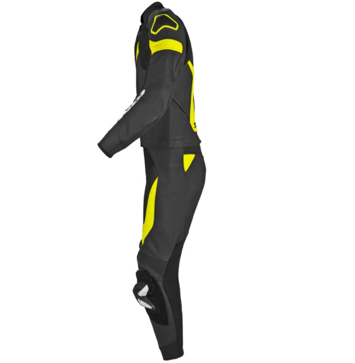 Мото екип SPIDI LASER TOURING BLACK/FLUO — снимка 4
