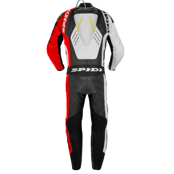 Мото екип SPIDI TRACK WIND PRO RED/YELLOW FLUO — снимка 2