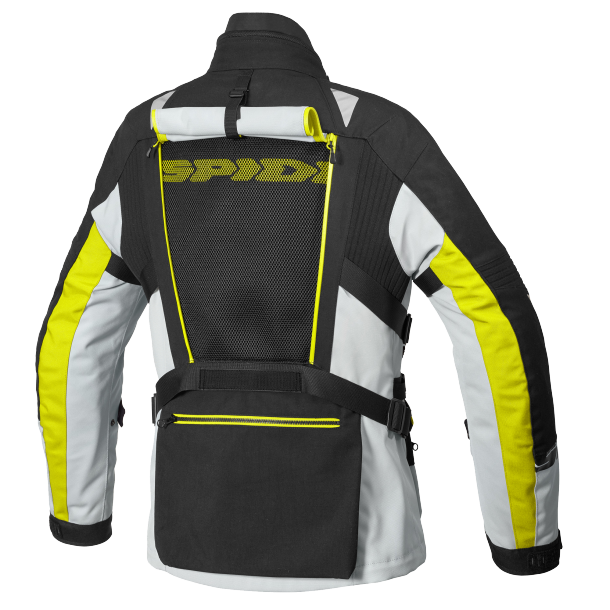 Текстилно мото яке SPIDI ALLROAD 3в1 YELLOW FLUO — снимка 2