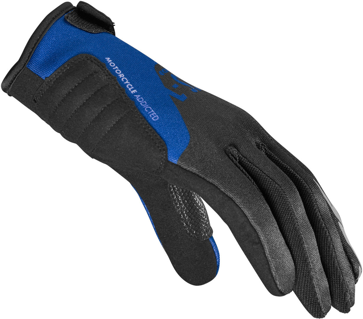 Теткстилни мото ръкавици SPIDI CTS-1 BLACK/BLUE — снимка 3