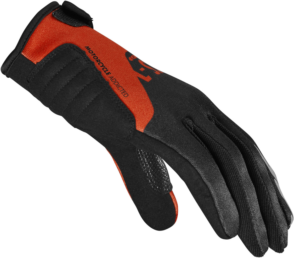 ТЕКСТИЛНИ МОТО РЪКАВИЦИ SPIDI CTS-1 BLACK/ORANGE — снимка 3
