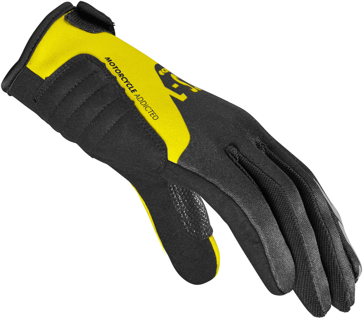 ТЕКСТИЛНИ МОТО РЪКАВИЦИ SPIDI CTS-1 BLACK/NEON YELLOW — снимка 3