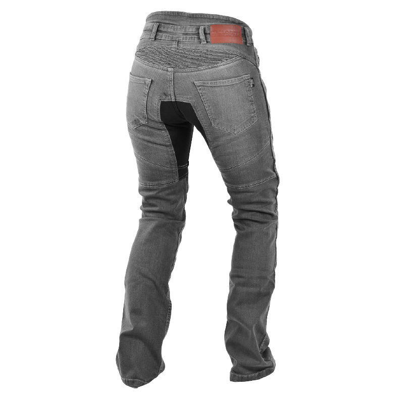 Дамски мото дънки TRILOBITE 661 PARADO REGULAR FIT GREY — снимка 2