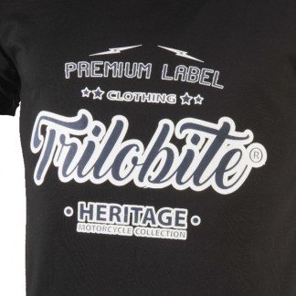 Мото тениска 1831 TRILOBITE BLACK — снимка 2