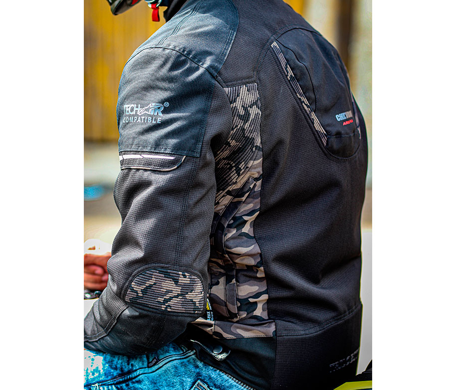 Мото яке TRILOBITE 2092 All ride Tech-Air black/camo — снимка 6