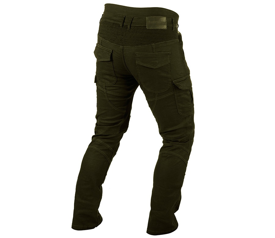 Мото дънки TRILOBITE 1664 ACID SCRAMBLER KHAKI 2.0 — снимка 2