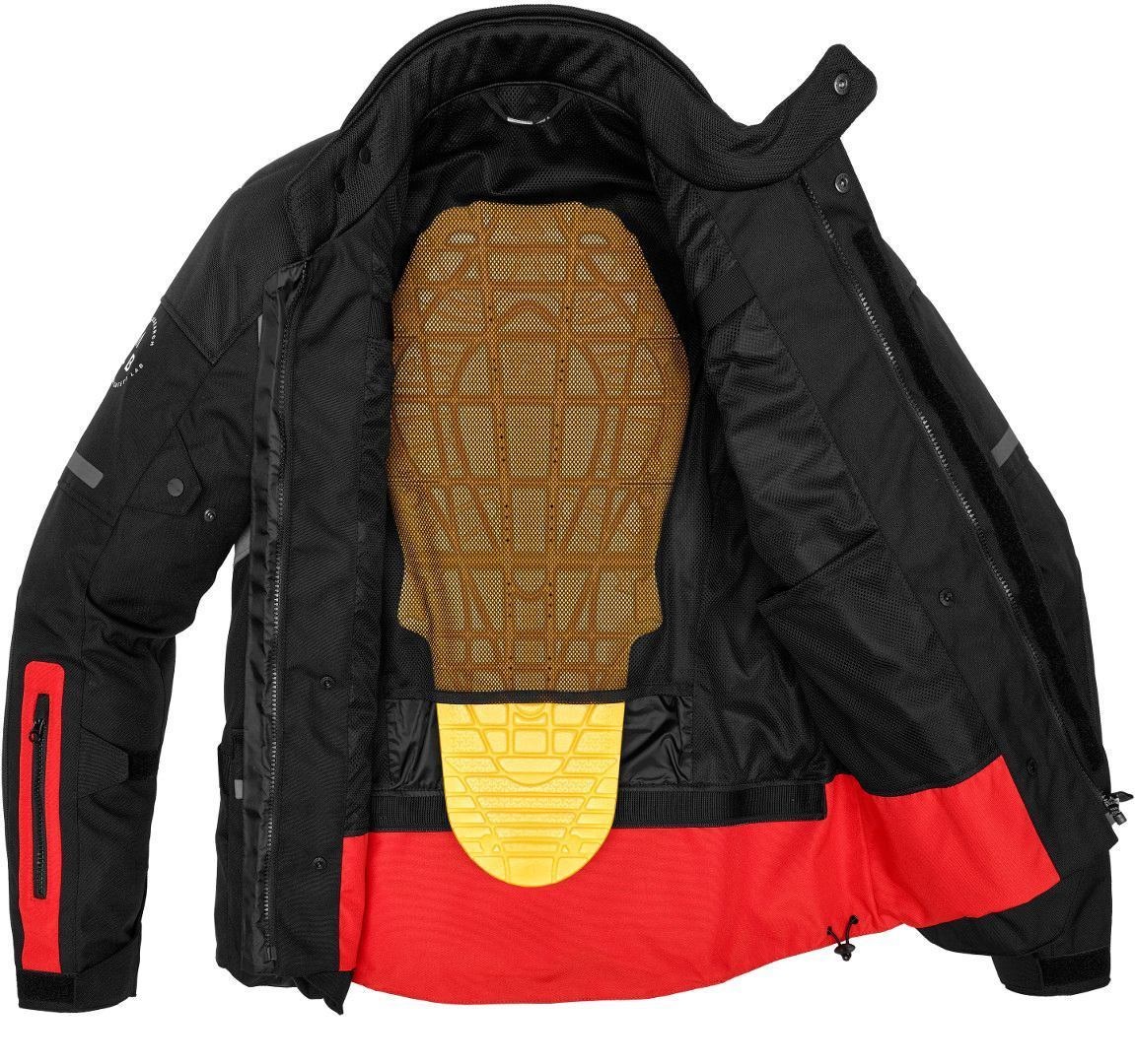 Текстилно мото яке SPIDI TRAVELER 3 BLACK/RED — снимка 5
