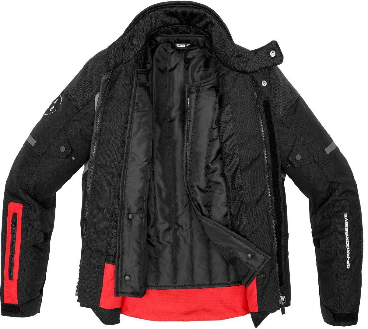 Текстилно мото яке SPIDI TRAVELER 3 BLACK/RED — снимка 3