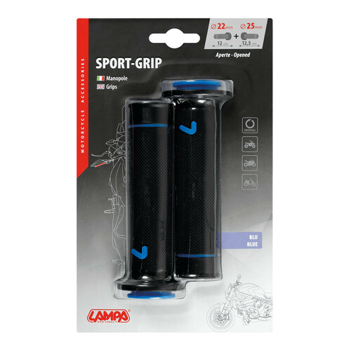 Мото ръкохватки Sport-Grip blue 90581 — снимка 2