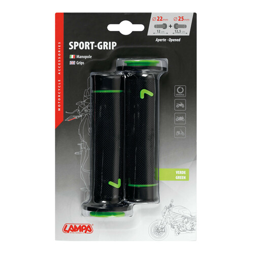 Мото ръкохватки Sport-Grip green 90582 — снимка 2