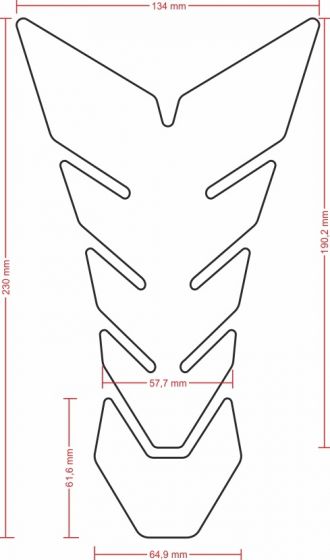 Протектор за резервоар ONEDESIGN CGBE11P/PR3490 — снимка 3