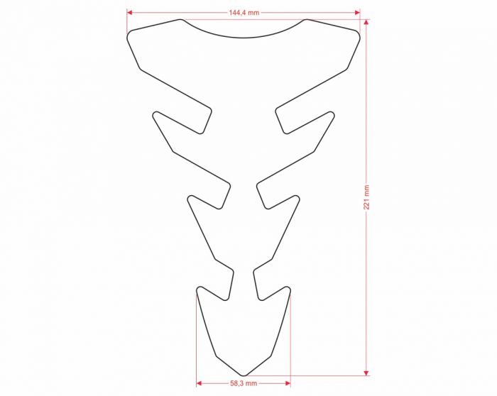 Протектор за резервоар ONEDESIGN CGEXS71BP/PR3483_3