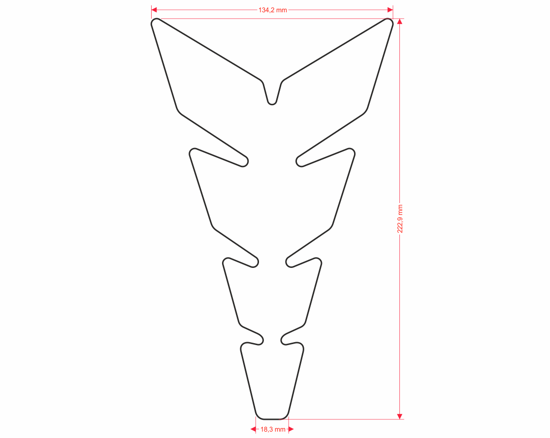 Протектор за резервоар ONEDESIGN CGMOS110BP/PR3475 — снимка 3