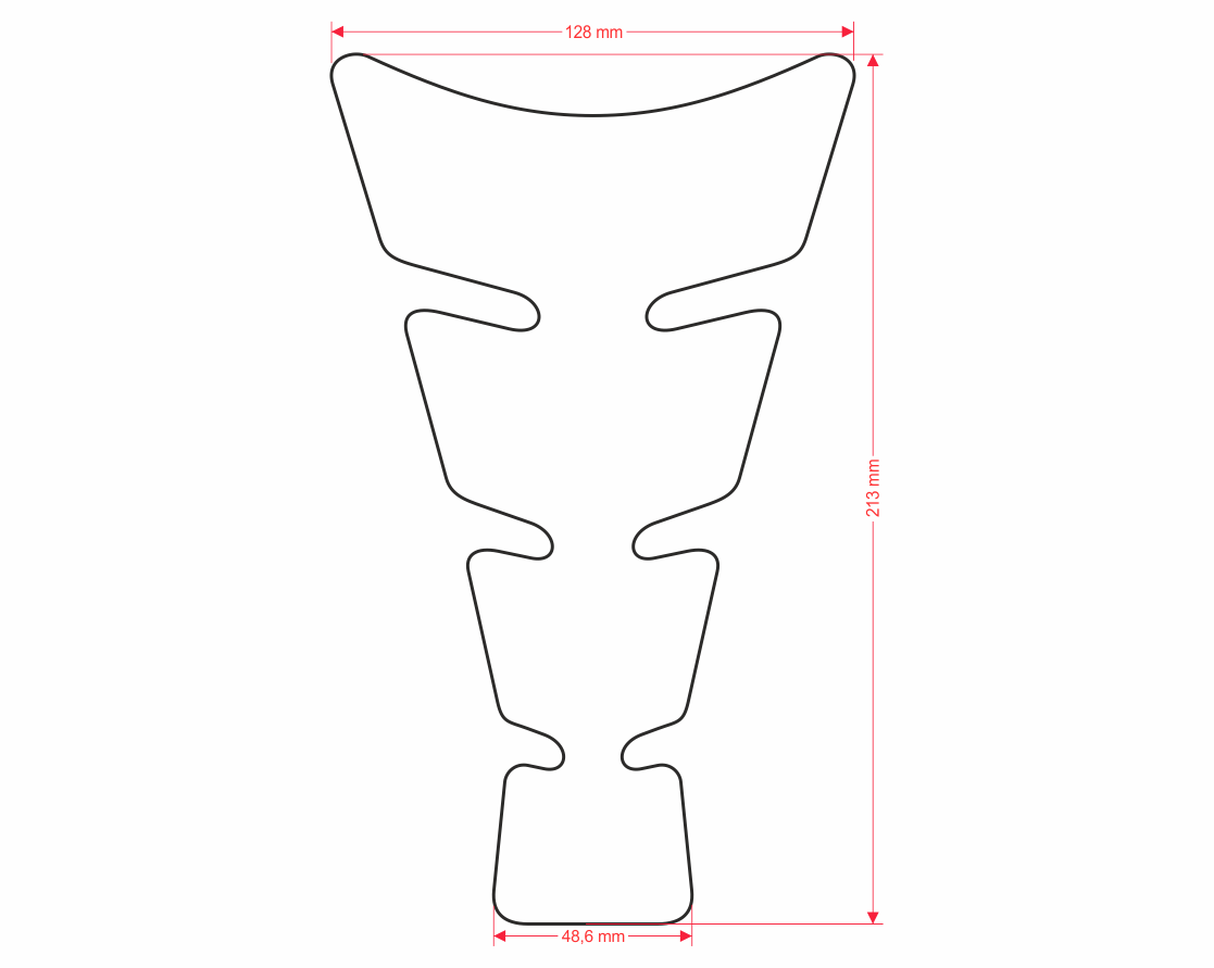 Протектор за резервоар ONEDESIGN CGSBUMP/PR3463 — снимка 3