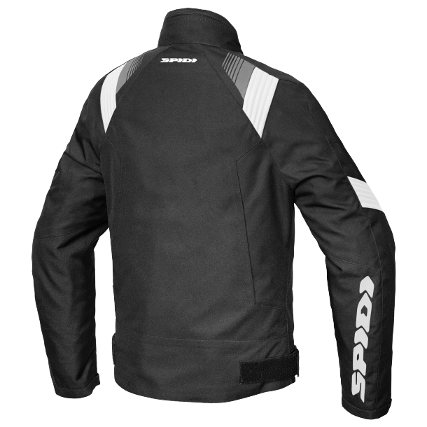 Текстилно мото яке SPIDI FLASH EVO H2OUT BLACK/WHITE — снимка 2