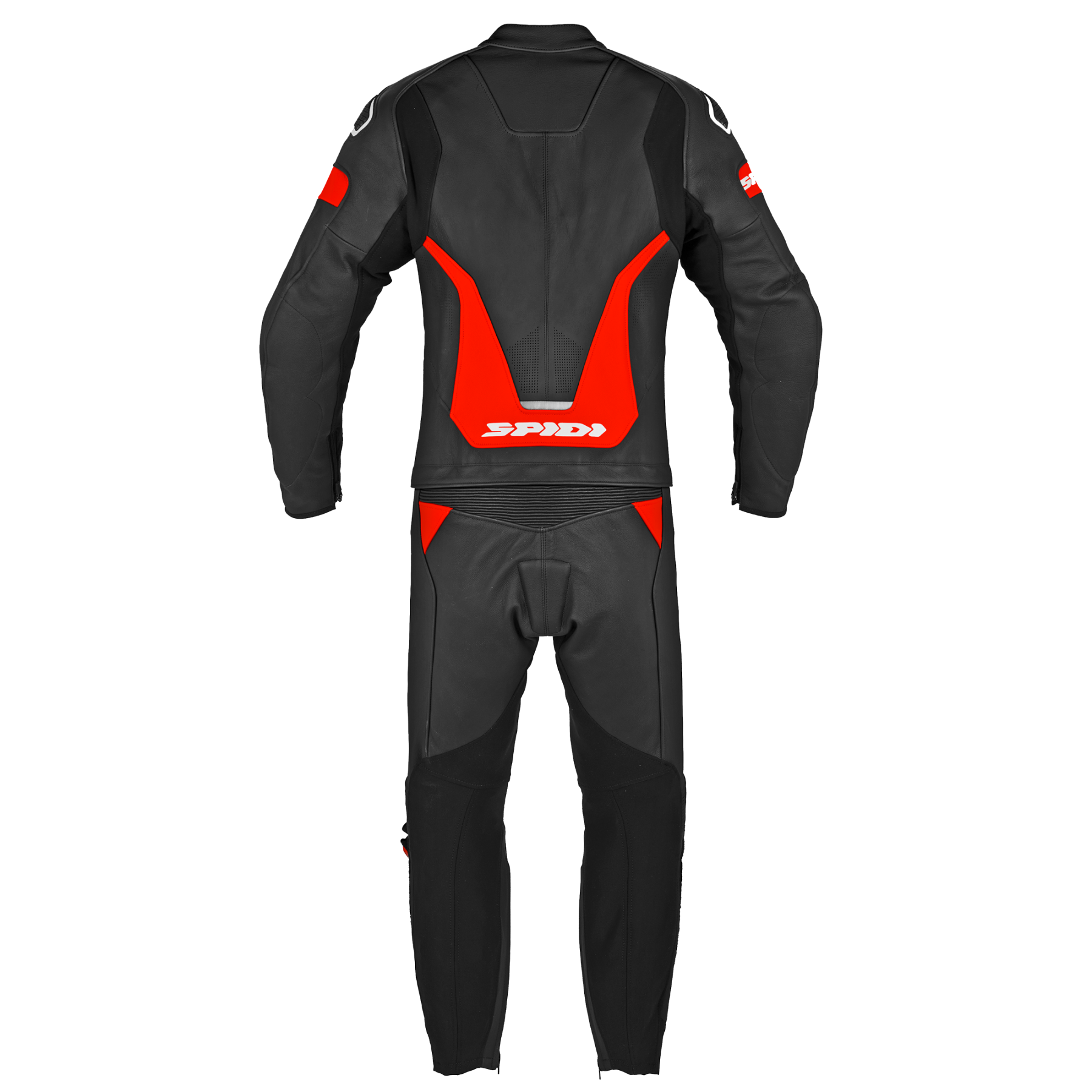 КОЖЕН МОТО ЕКИП SPIDI LASER TOURING BLACK/RED 2PC — снимка 2