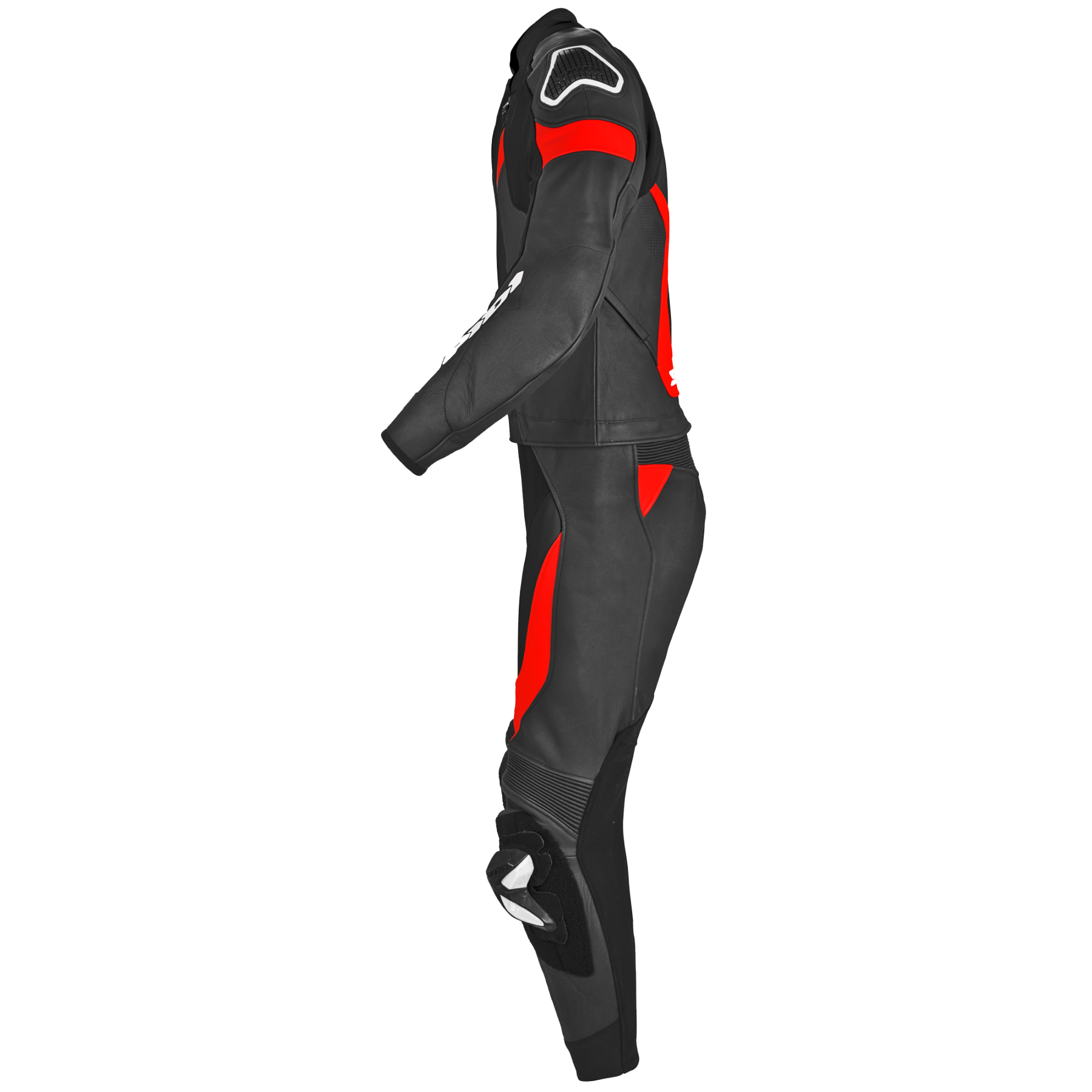 КОЖЕН МОТО ЕКИП SPIDI LASER TOURING BLACK/RED 2PC — снимка 3