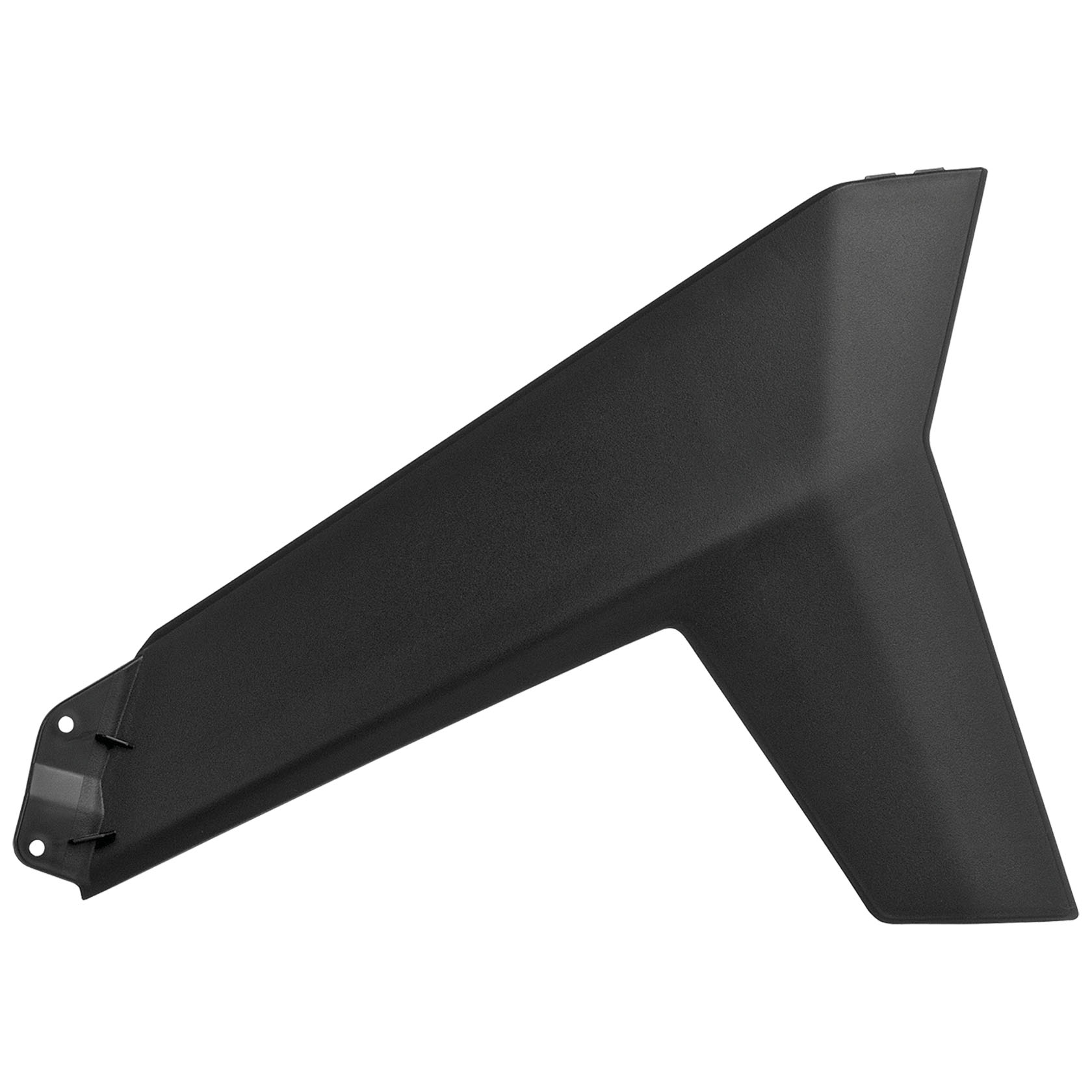 Долен пластмасов капак за радиатор Polisport GAS GAS EC / EC-E / EC-F (12/15) - 2012-17 Black OEM Color 1