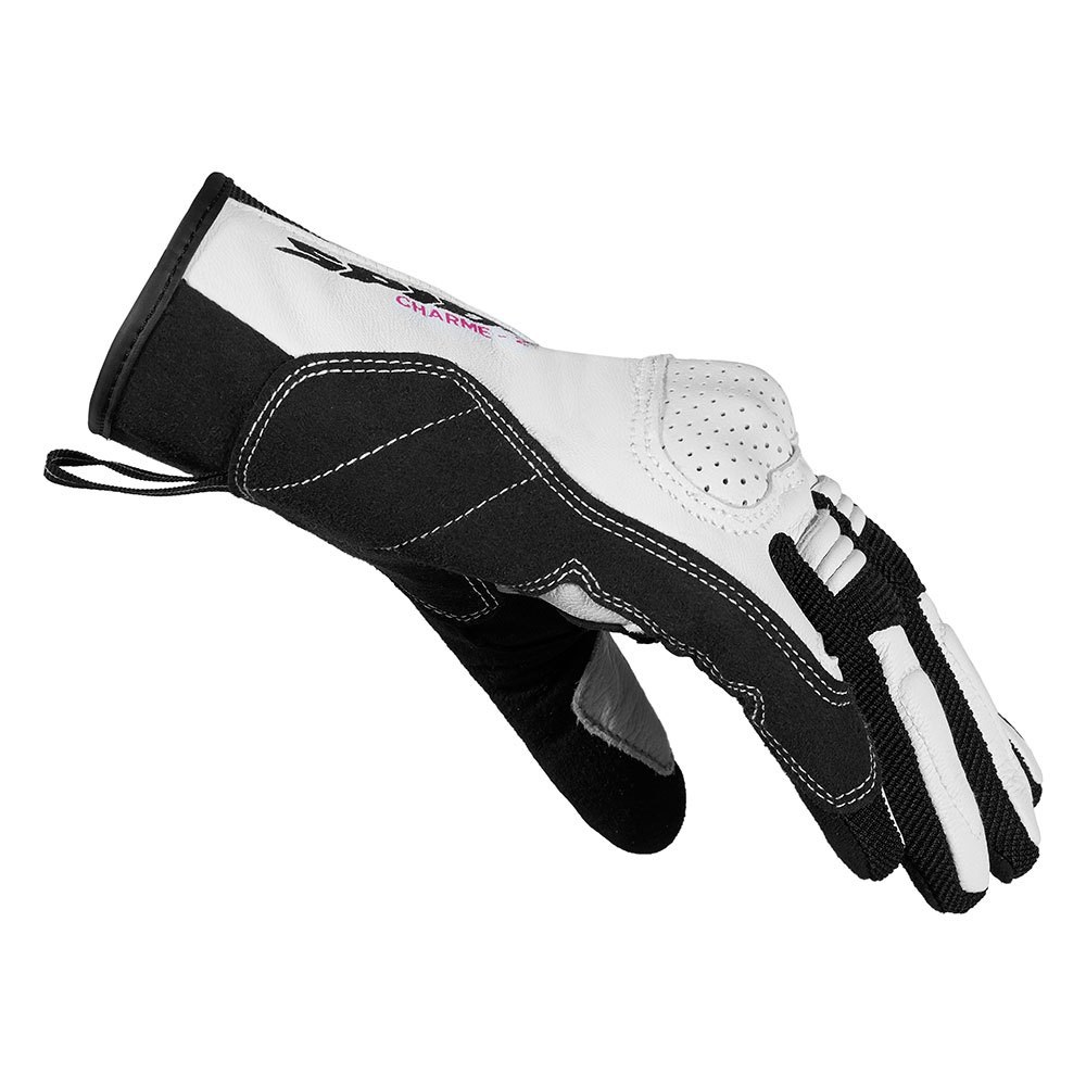Дамски мото ръкавици SPIDI CHARME 2 BLACK/WHITE — снимка 2
