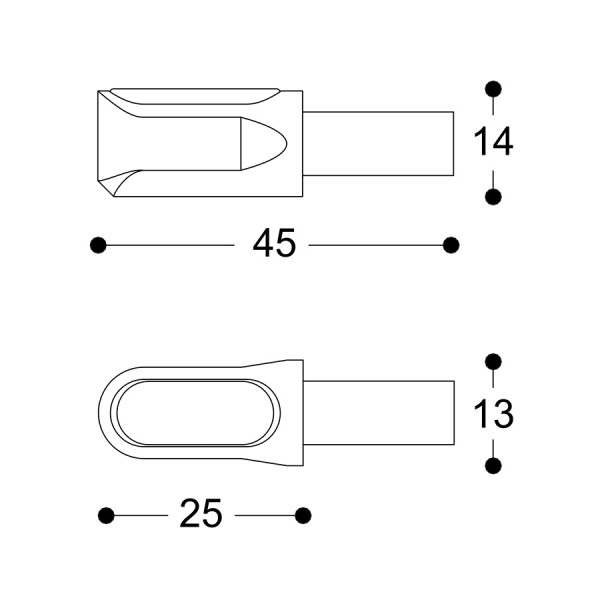 LED мото мигачи BARRACUDA M-LED B-LUX — снимка 4