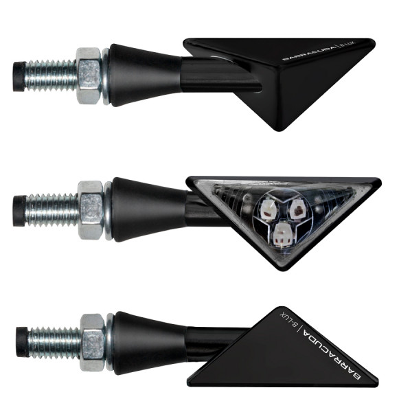 LED мото мигачи BARRACUDA Z-LED B-LUX RED 