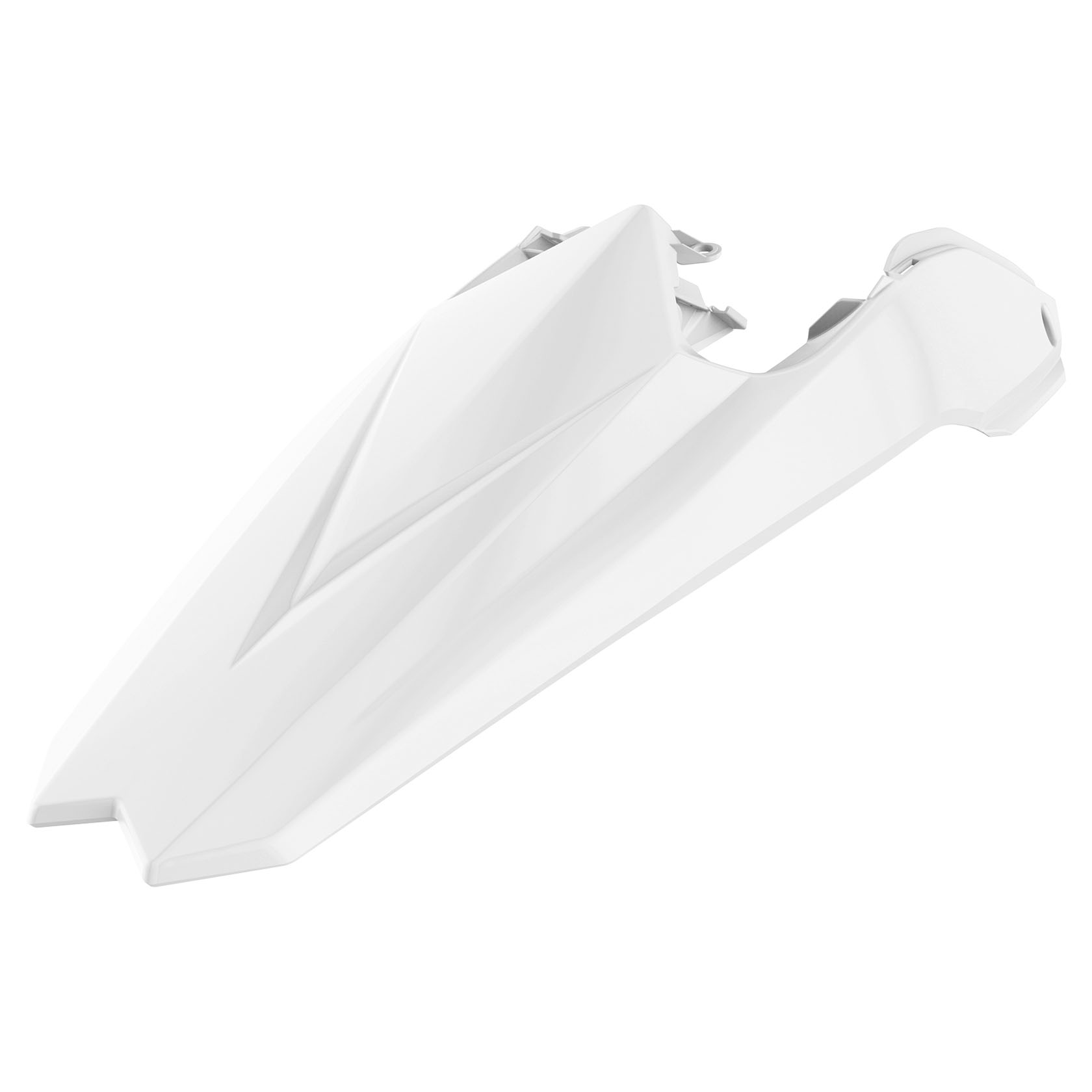 Заден калник със страничен панел Polisport BETA RR250/300 2ST 350/400/450 4ST - 2018-19 White 1