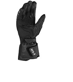 Кожени мото ръкавици SPIDI STS-3 BLACK — снимка 3