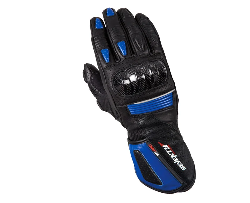 ДАМСКИ РЪКАВИЦИ SEVENTY SD-R20 SUMMER RACING BLACK/BLUE 1