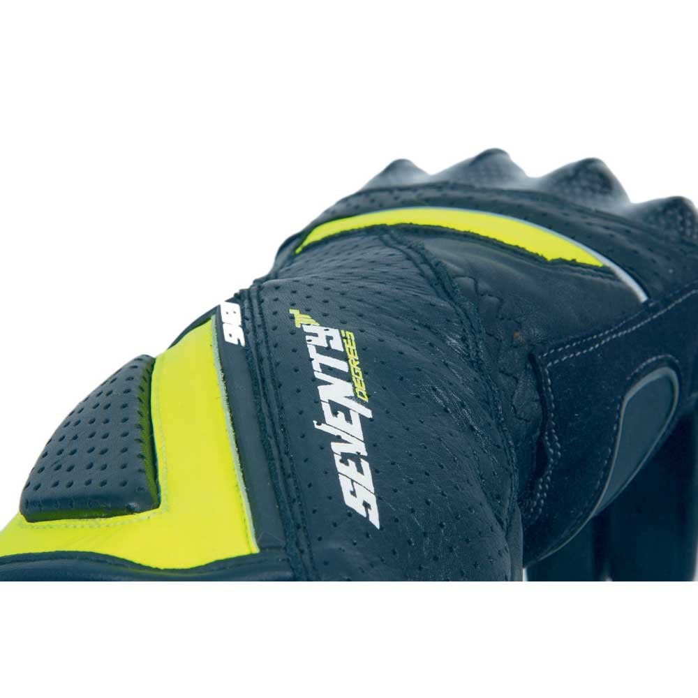 ДАМСКИ РЪКАВИЦИ SEVENTY SD-R20 SUMMER RACING BLACK/YELLOW — снимка 4