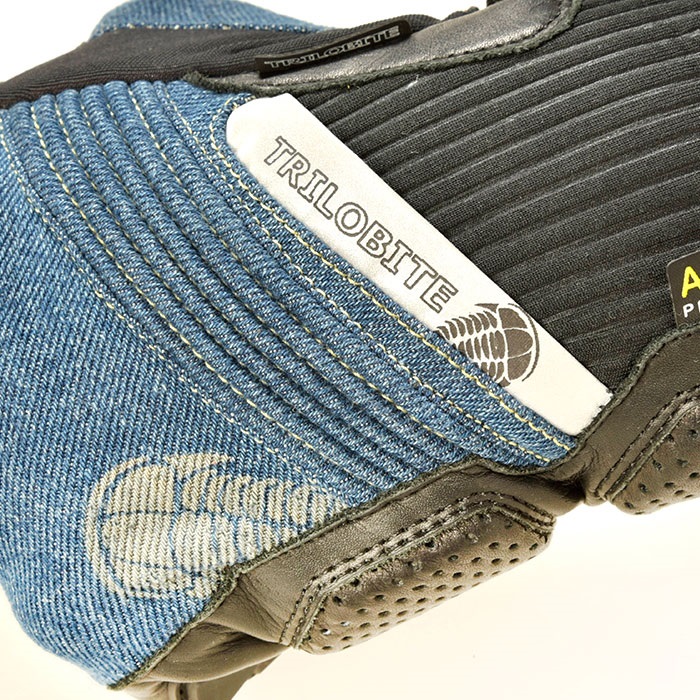 Мото ръкавици TRILOBITE 1840 PARADO BLUE — снимка 3