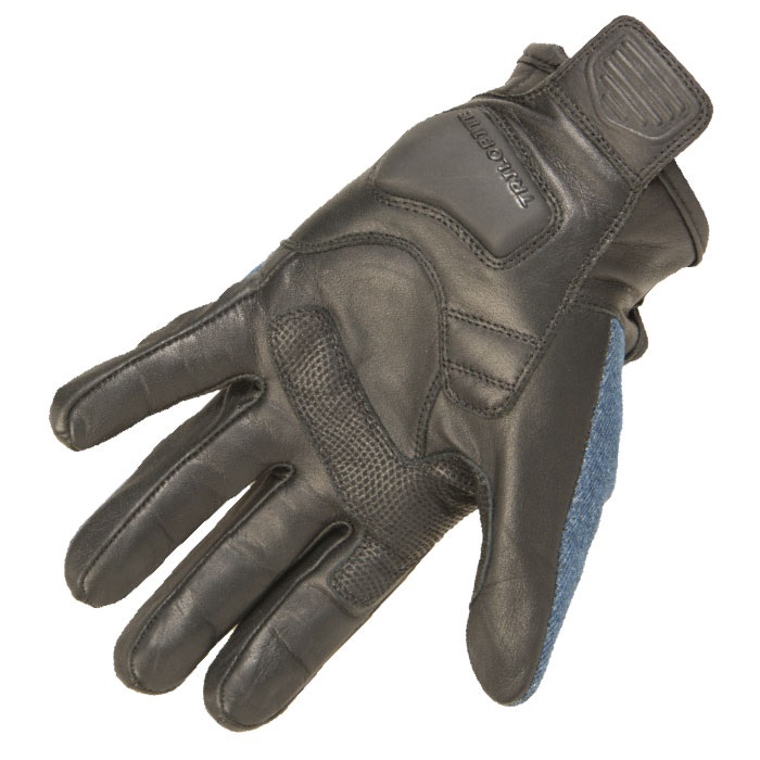 Дамски мото ръкавици TRILOBITE 1841 RALLY BLUE 2