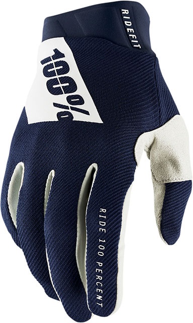 Мотокрос ръкавици 100% RIDEFIT-BLUE/WHITE